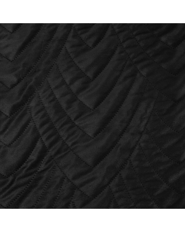 Narzuta velvet 220x240 Luiz 6 czarna Eurofirany