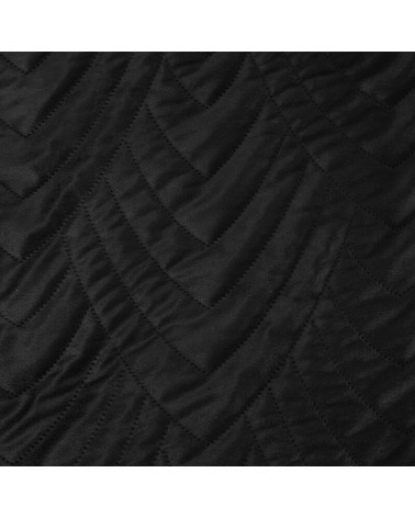 Narzuta velvet 220x240 Luiz 6 czarna Eurofirany