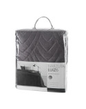 Narzuta velvet 200x220 Luiz 6 grafitowa Eurofirany