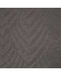 Narzuta velvet 200x220 Luiz 6 grafitowa Eurofirany