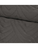 Narzuta velvet 200x220 Luiz 6 grafitowa Eurofirany