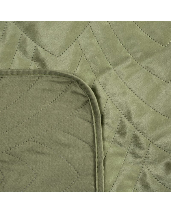 Narzuta velvet 220x240 Luiz 6 jasnozielona Eurofirany