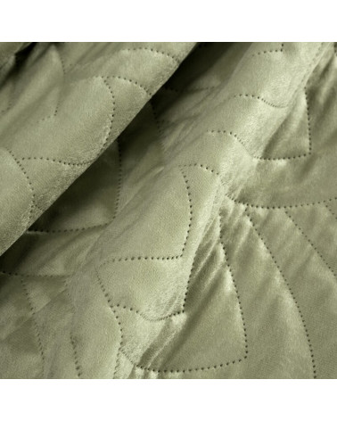 Narzuta velvet 220x240 Luiz 6 jasnozielona Eurofirany