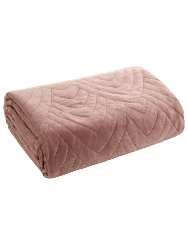 Narzuta velvet 170x210 Luiz 6 różowa Eurofirany