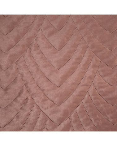 Narzuta velvet 170x210 Luiz 6 różowa Eurofirany