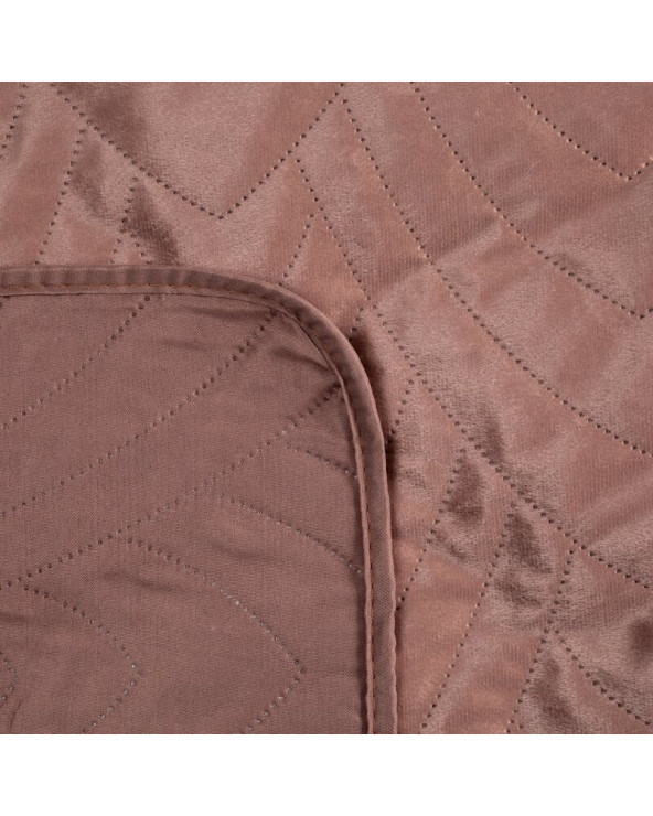 Narzuta velvet 170x210 Luiz 6 różowa Eurofirany