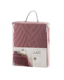 Narzuta velvet 220x240 Luiz 6 różowa Eurofirany