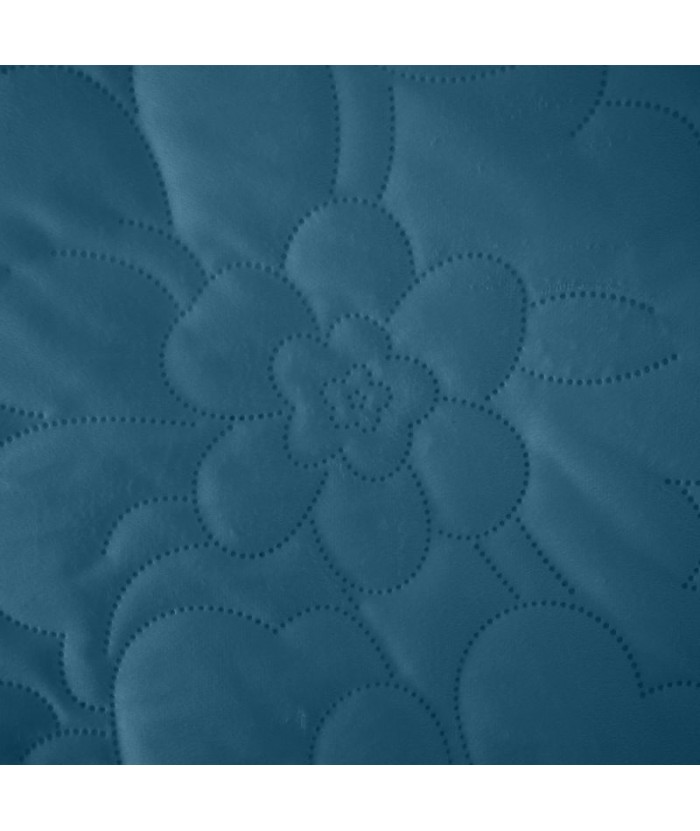 Narzuta velvet Ariel 4 200x220 niebieska Eurofirany Narzuta velvet Ariel 4 200x220 niebieska
