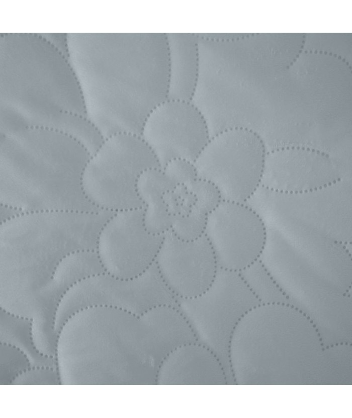 Narzuta velvet Ariel 4 200x220 srebrna Eurofirany Narzuta velvet Ariel 4 200x220 srebrna