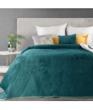 Narzuta velvet Ariel 1 230x260 ciemnoturkusowa