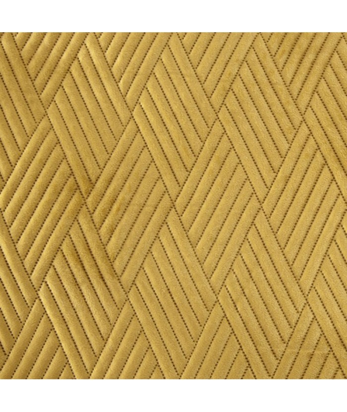 Narzuta velvet Ariel 1 230x260 miodowa Eurofirany Narzuta velvet Ariel 1 230x260 miodowa
