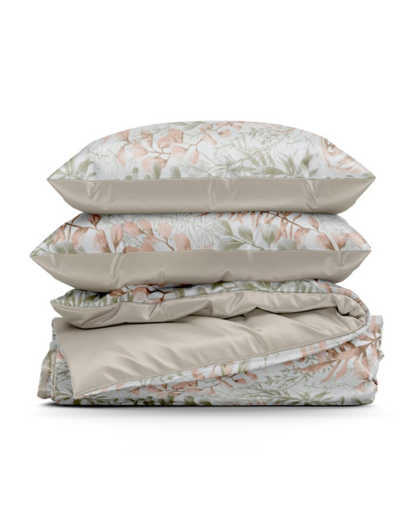 Pościel bawełna ranforce 140x200 + 1x70x80 Freesia Eurofirany
