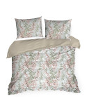 Pościel bawełna ranforce 140x200 + 1x70x80 Freesia Eurofirany