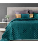 Narzuta velvet Ariel 2 230x260 ciemnoturkusowa
