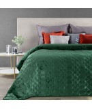 Narzuta velvet Ariel 2 230x260 ciemnozielona