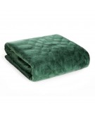 Narzuta velvet Ariel 2 230x260 ciemnozielona