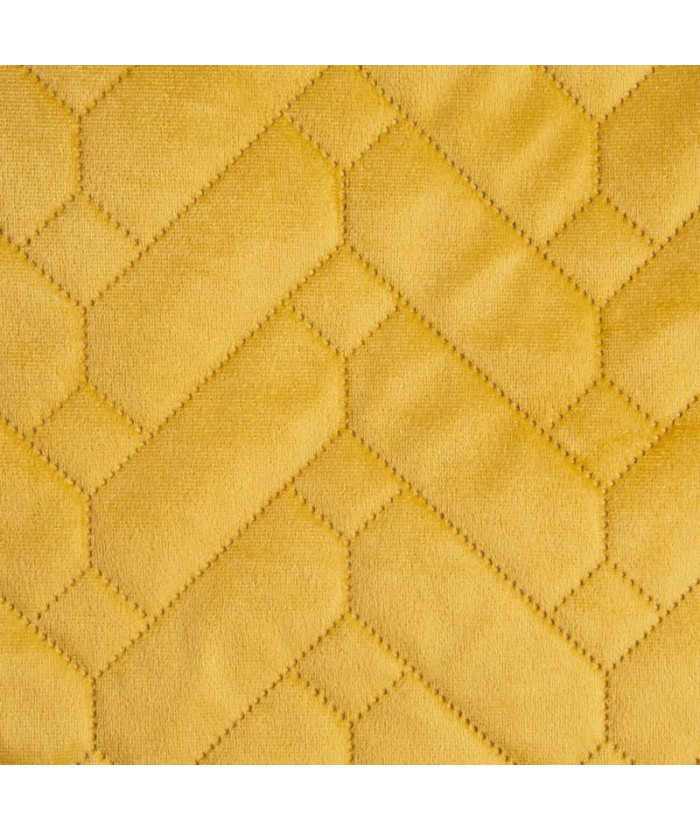 Narzuta velvet Luiz 170x210 musztardowa Eurofirany Narzuta velvet Luiz 170x210 musztardowa
