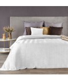 Narzuta velvet Sofia 220x240 biała