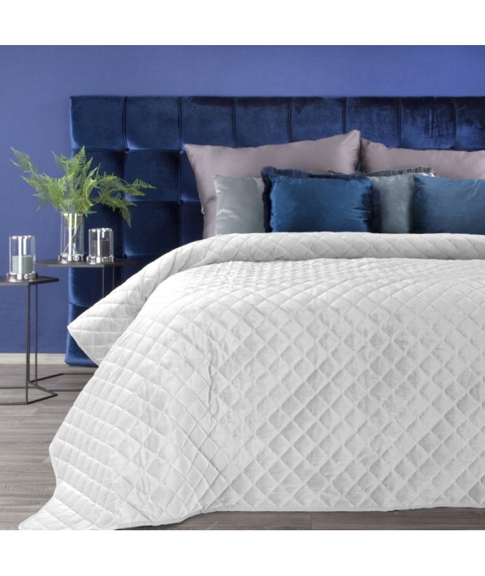 Narzuta velvet Ria 1 170x210 biała