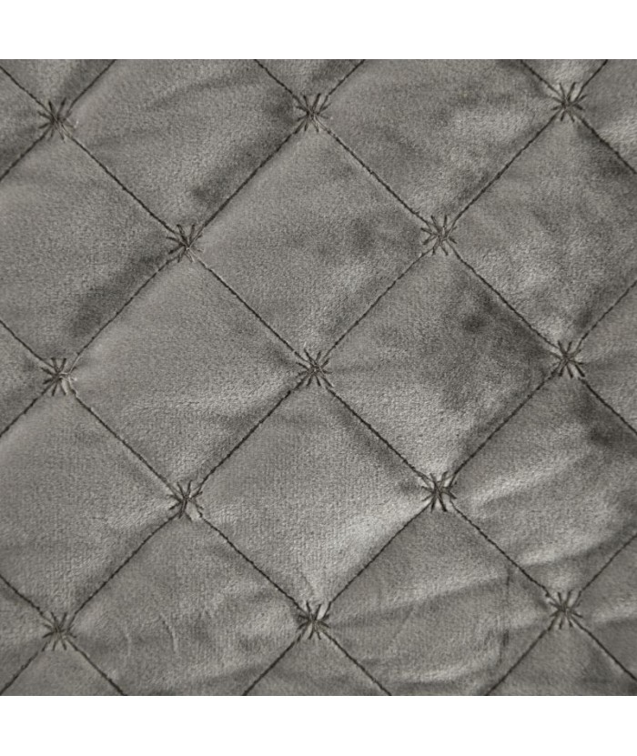 Narzuta velvet Ria 1 220x240 ciemnobeżowa Eurofirany Narzuta velvet Ria 1 220x240 ciemnobeżowa