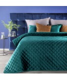 Narzuta velvet Ria 1 220x240 ciemnoturkusowa