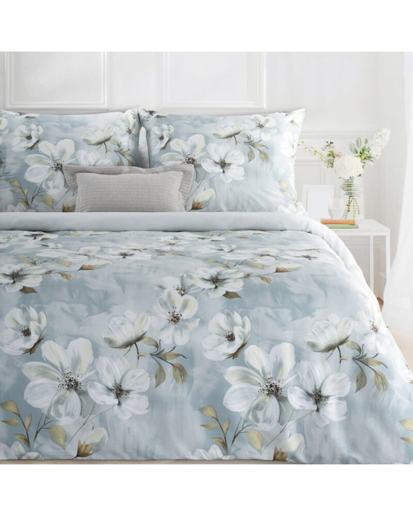 Pościel satyna bawełniana 140x200 + 1x70x80 Spring 89 Eurofirany