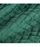 Narzuta velvet Ria 1 170x210 ciemnozielona