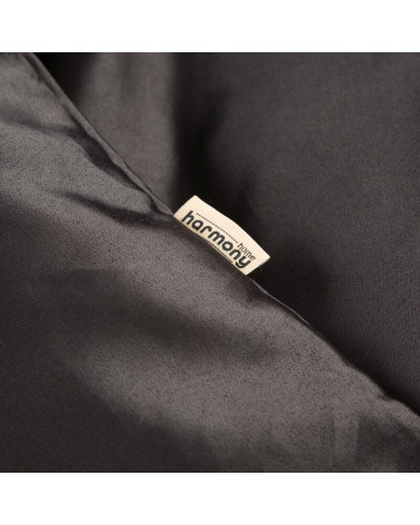 Pościel polycotton 200x220 + 2x70x80 Harmony czarna Eurofirany