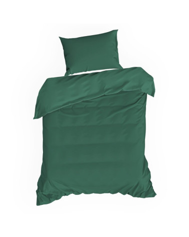 Pościel polycotton 160x200 + 2x70x80 Harmony zielona Eurofirany