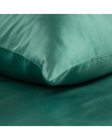 Pościel polycotton 160x200 + 2x70x80 Harmony zielona Eurofirany