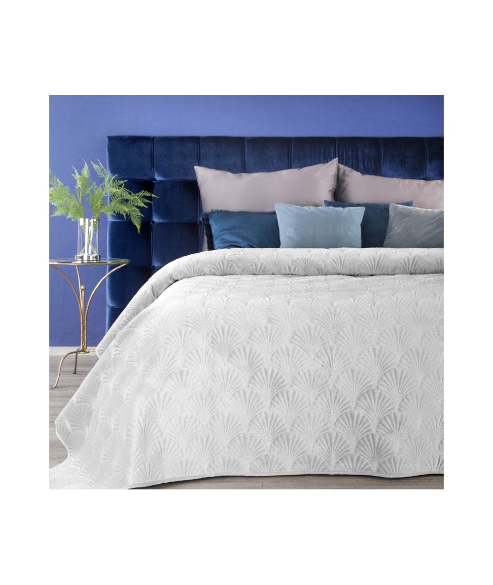 Narzuta velvet Ria 2 170x210 biała