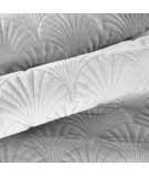 Narzuta velvet Ria 2 220x240 biała