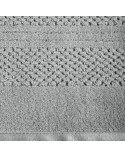 Ręcznik bawełna Adina 50x90 srebrny Eurofirany