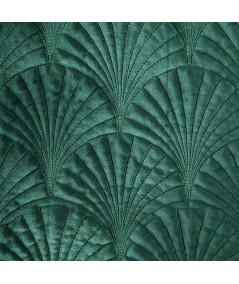 Narzuta velvet Ria 2 170x210 ciemnozielona