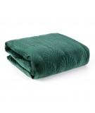 Narzuta velvet Ria 2 170x210 ciemnozielona