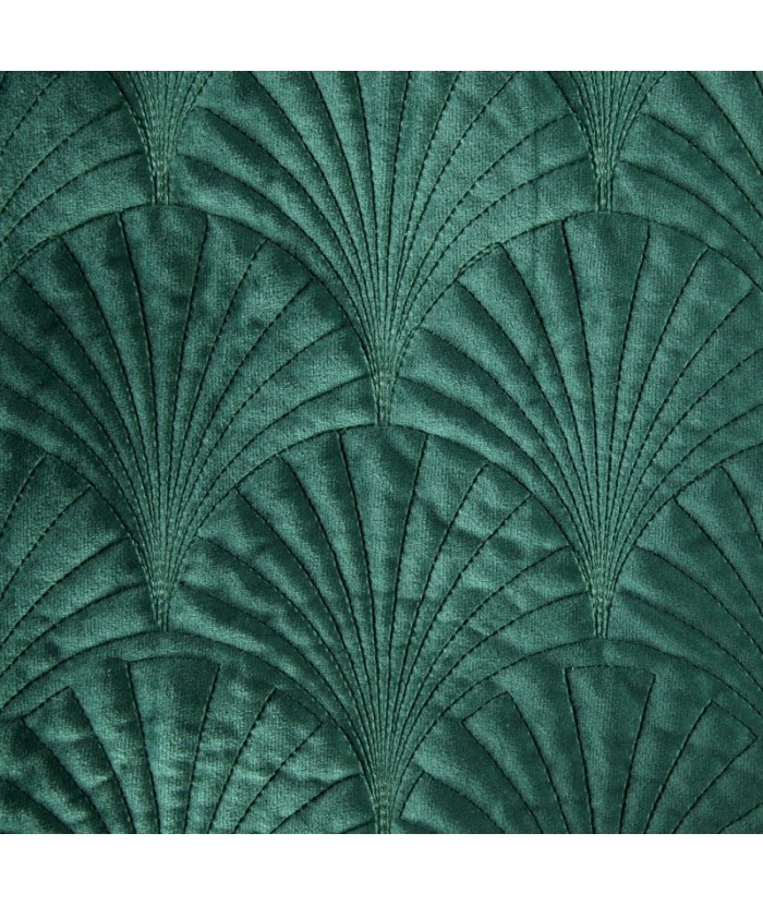 Narzuta velvet Ria 2 220x240 ciemnozielona Eurofirany Narzuta velvet Ria 2 220x240 ciemnozielona