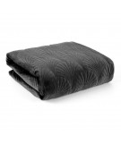 Narzuta velvet Ria 2 170x210 czarna
