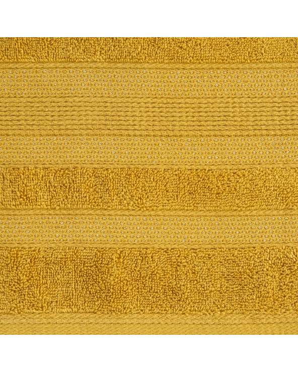 Ręcznik bawełna Judy 1 70x140 musztardowy Eurofirany