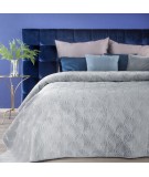 Narzuta velvet Ria 2 220x240 srebrna