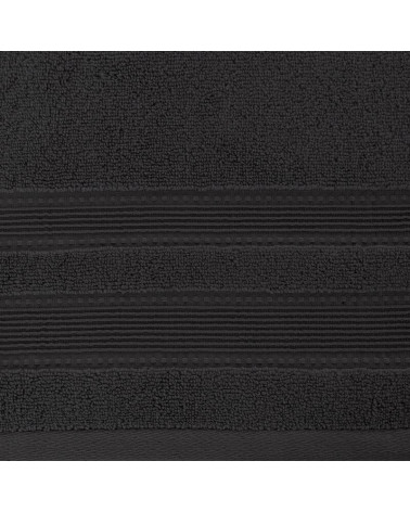 Ręcznik bawełna Rico 70x140 czarny Eurofirany