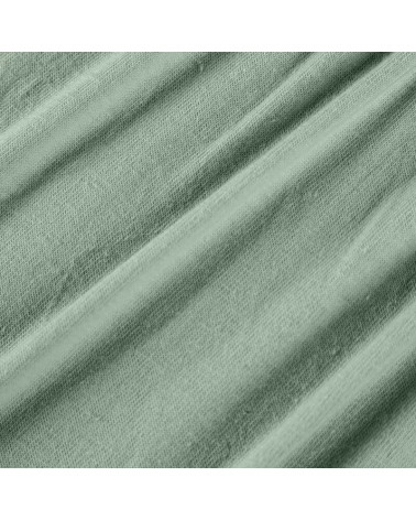 Prześcieradło wysokie elastan 120x200x25 z gumką miętowe Eurofirany