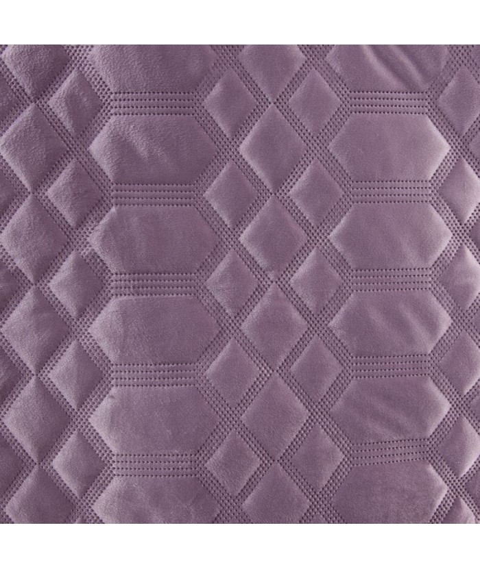 Narzuta velvet Ariel 2 170x210 wrzosowa Eurofirany Narzuta velvet Ariel 2 170x210 wrzosowa