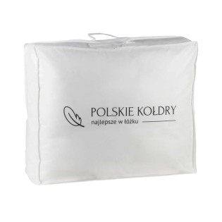 Kołdra 140x200 wełniana z merynosów w bawełnie Milla Polskie Kołdry
