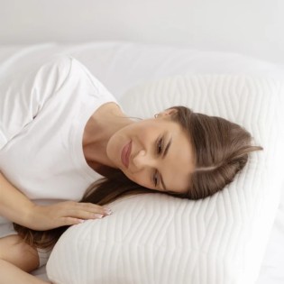 Poduszka termoplastyczna 72x42x13 średnia Celeste Extra Soft LaCama Poduszka termoplastyczna 72x42x13 średnia Celeste Extra Soft LaCama