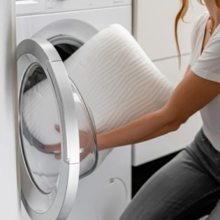 Poduszka termoplastyczna 72x42x10 niska Celeste Extra Soft LaCama Poduszka termoplastyczna 72x42x10 niska Celeste Extra Soft LaCama