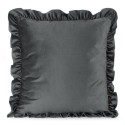 Poszewka velvet 45x45 Brenda stalowa Eurofirany