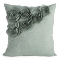 Poszewka 45x45 Flores zielona Eurofirany 