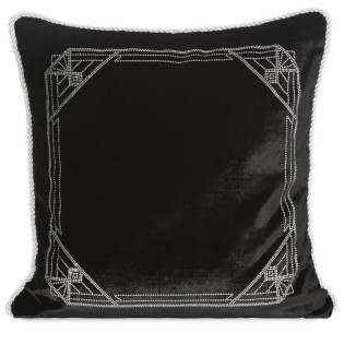 Poszewka velvet 45x45 Royal czarna Eurpfirany