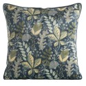 Poszewka velvet 45x45 Velvet 107 granatowa/zielona Eurofirany 
