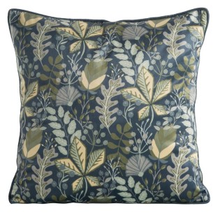 Poszewka velvet 45x45 Velvet 107 granatowa/zielona Eurofirany 